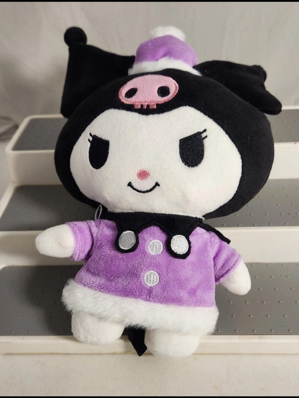 Hello Kitty Plush Kuromi By Sando 2023 Halloween Christmas Plush Stuffed Toy